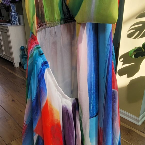 Latiste by Amy Open Back Maxi Dress Size Large - Picture 13 of 15